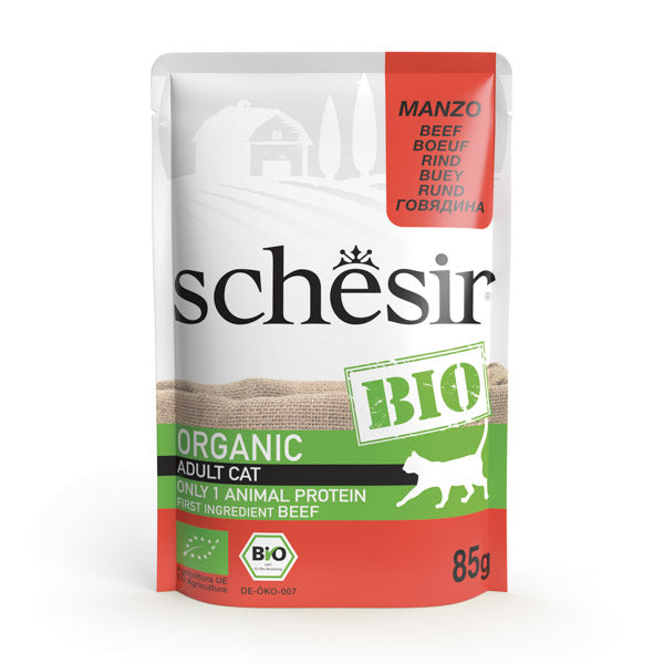 Bio Cat au bœuf 85g en sachet