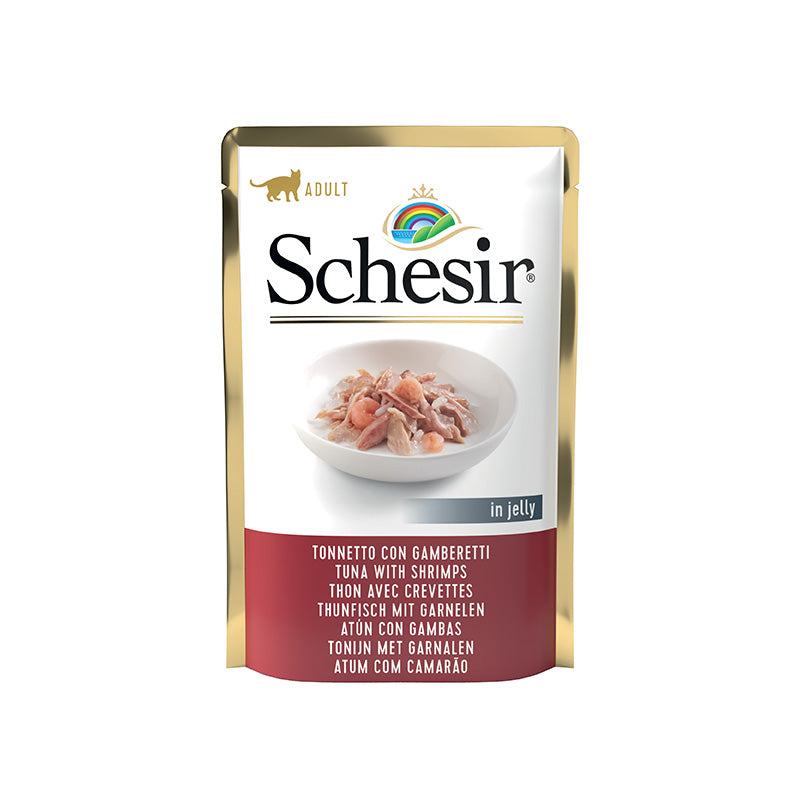 Thon aux crevettes en gelèe 85g en sachet