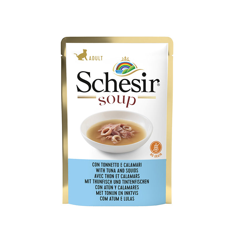 Wild Tuna And Squids in soup 85g in pouch