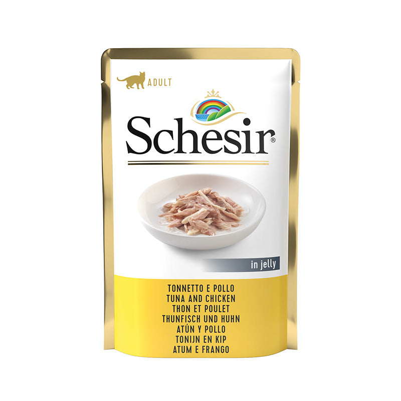 Thunfisch und Huhn in gelee 85g im beutel