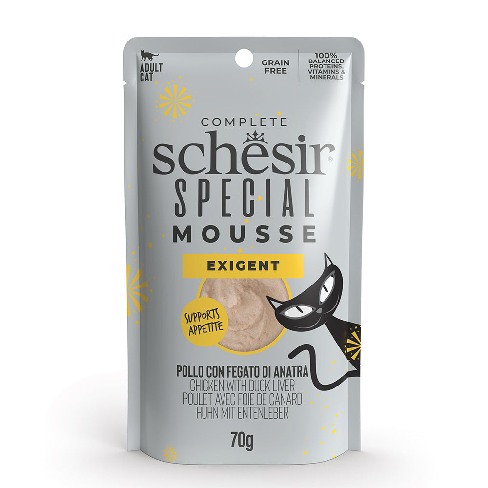 Anspruchsvoll Huhn mit Entenleber in mousse 70g im beutel