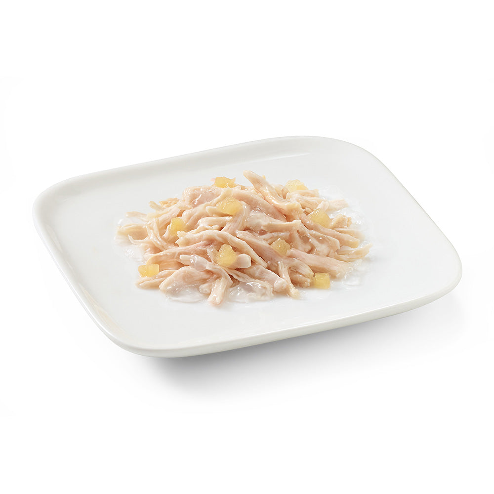 Filetes de pollo con manzana en gelatina 150g en lata