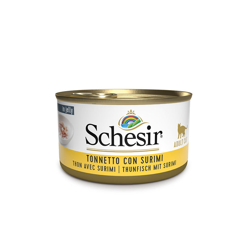 Thunfisch mit Surimi in gelee 85g in der dose