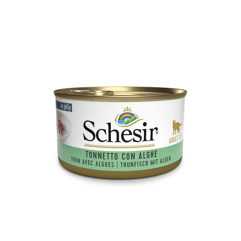 Thunfisch mit Seealgen in gelee 85g in der dose