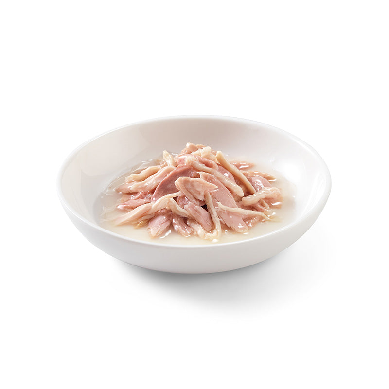 Tonnetto e pollo con riso al naturale 85g in lattina