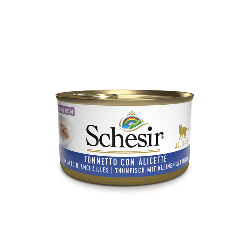 Thunfisch mit kleinen Speisefischen au naturel 85g in der dose