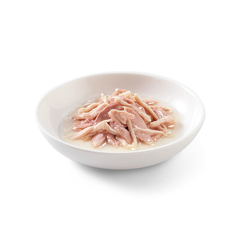 Tonnetto e pollo in brodo 70g in lattina