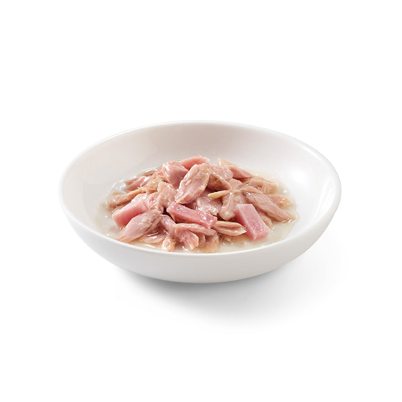 Tonnetto con prosciutto in brodo 70g in lattina