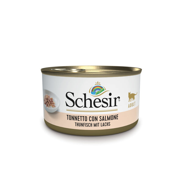 Tonnetto con salmone in gelatina 85g in lattina